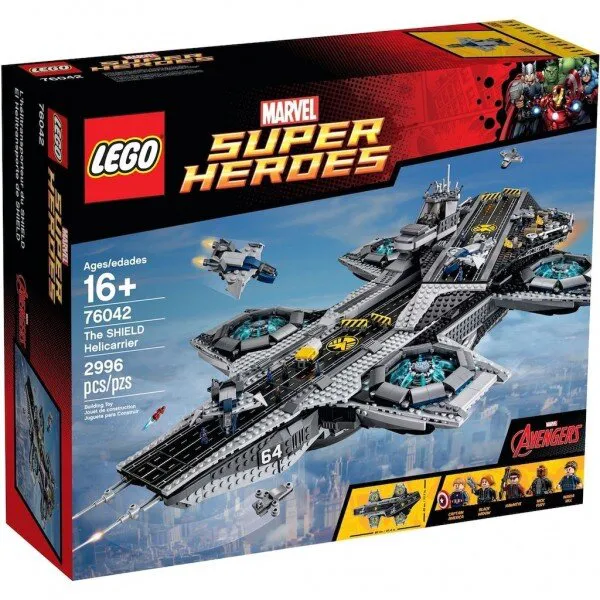 LEGO Superheroes 76042 The Shield Helicarrier Lego ve Yapı Oyuncakları