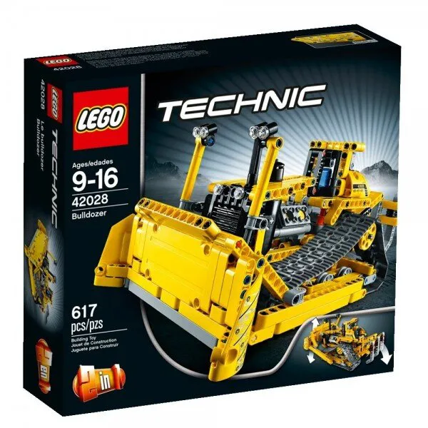 LEGO Technic 42028 Bulldozer Lego ve Yapı Oyuncakları