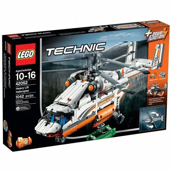 LEGO Technic 42052 Heavy Lift Helicopter Lego ve Yapı Oyuncakları