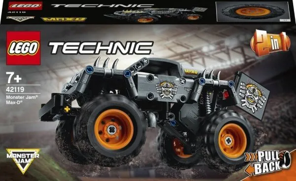 LEGO Technic 42119 Monster Jam Max-D Lego ve Yapı Oyuncakları