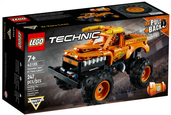 LEGO Technic 42135 Monster Jam El Toro Loco Lego ve Yapı Oyuncakları