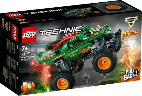 LEGO Technic 42149 Monster Jam Dragon Lego ve Yapı Oyuncakları