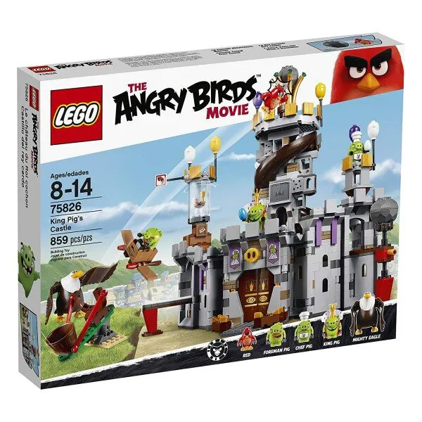 LEGO The Angry Birds 75826 King Pig Lego ve Yapı Oyuncakları