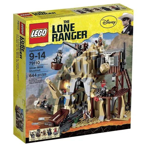 LEGO The Lone Ranger 79110 Silver Mine Shootout Lego ve Yapı Oyuncakları