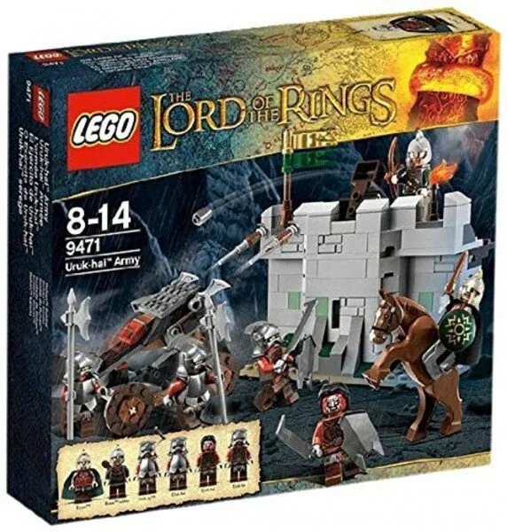 LEGO The Lord of The Rings 9471 Uruk-Hai Army Lego ve Yapı Oyuncakları