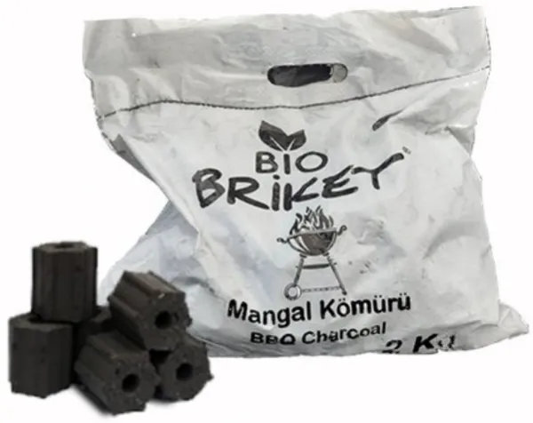 Bio Briket Piknik Mangal Kömürü 2 kg Mangal Kömürü