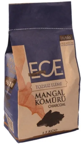 Ece Mangal Kömürü 1.5 kg Mangal Kömürü
