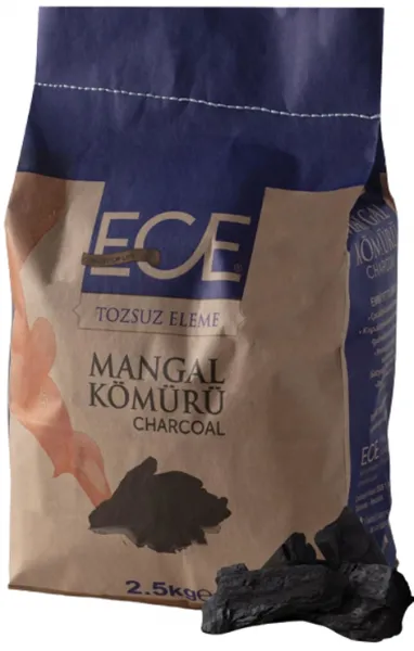 Ece Mangal Kömürü 2.5 kg Mangal Kömürü