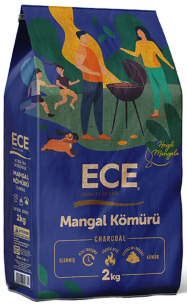 Ece Mangal Kömürü 2 kg Mangal Kömürü