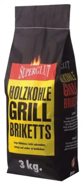 Feuer & Flamme Super Glut Briket Mangal Kömürü 3 kg Mangal Kömürü