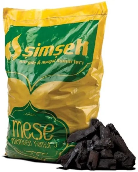 Şimşek Meşe Mangal Kömürü 10 kg Mangal Kömürü