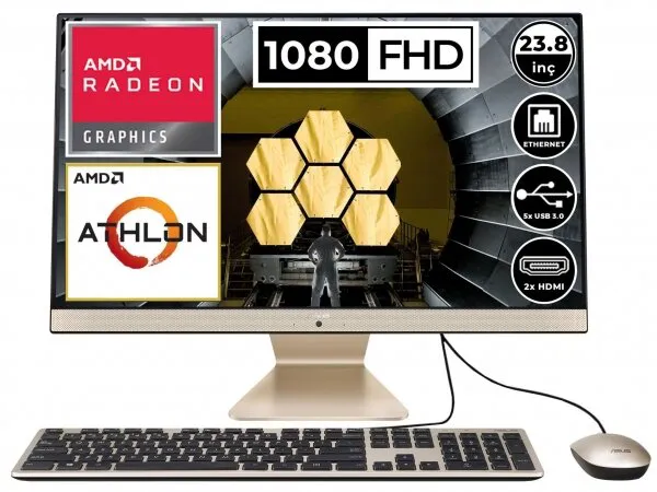 Asus  M241DAK-BA124M02 Masaüstü Bilgisayar