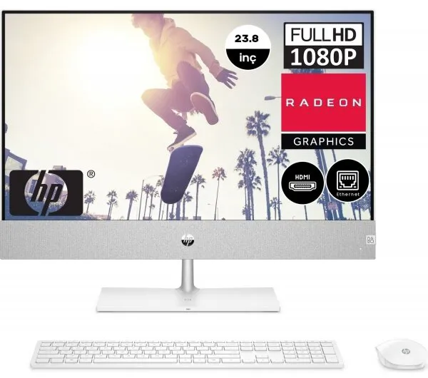 HP Pavilion All-in-One 24-ca0003nt (79Z22EA12) Masaüstü Bilgisayar