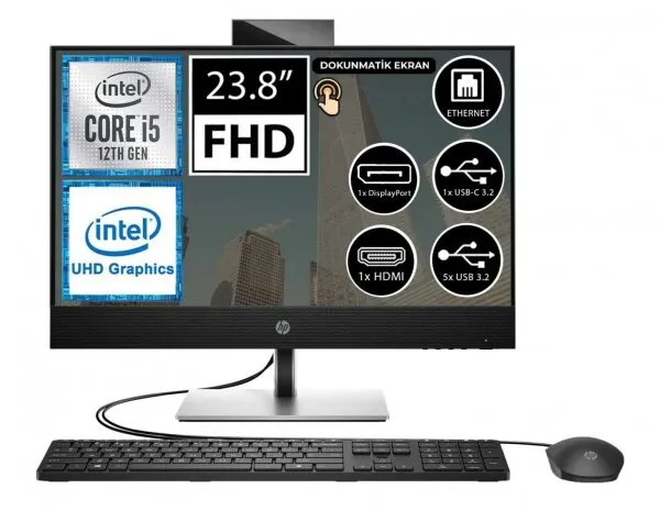 HP ProOne 440 G9 6D395EA01 Masaüstü Bilgisayar