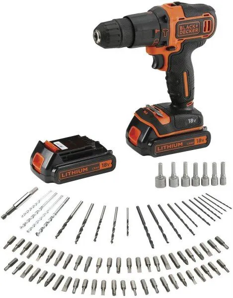 Black+Decker BDCHD18BAFC Matkap