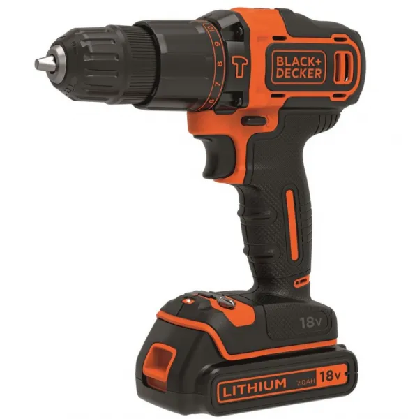 Black+Decker BDCHD18KB Matkap