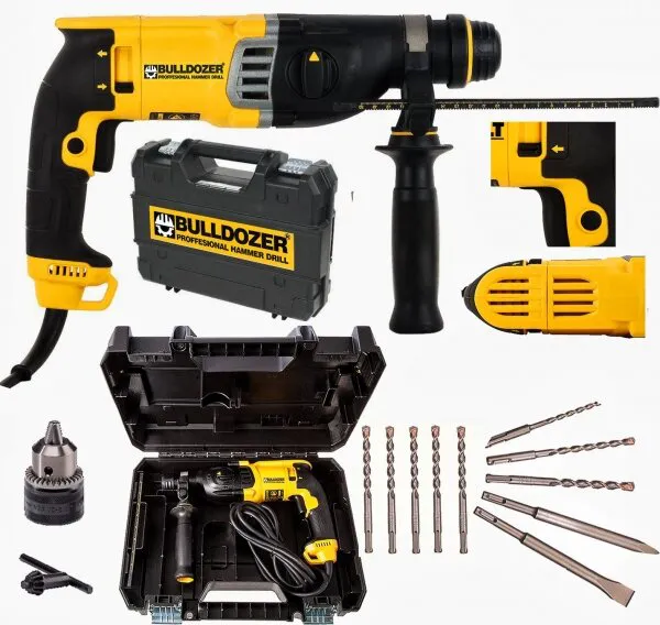 Bulldozer 2600 W 4.6 J Sarı Kırıcı