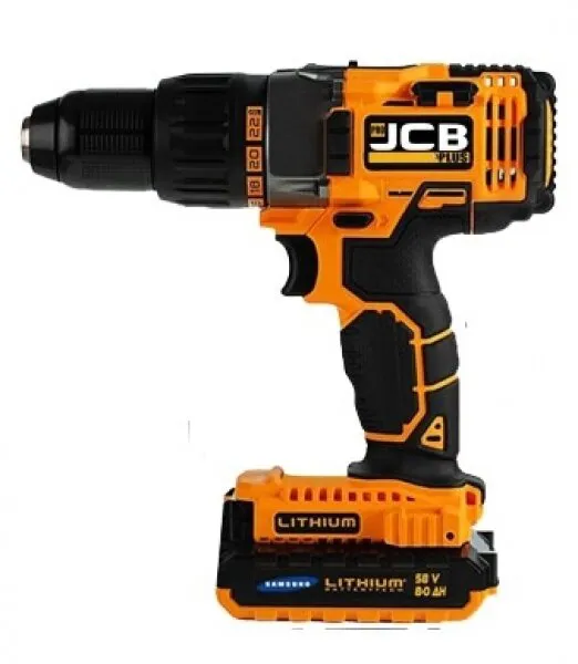 JCB Pro Plus 58 V 8 Ah Turuncu Matkap