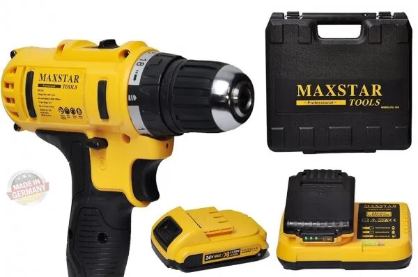 Maxstar 24 V 5 Ah Darbesiz Matkap