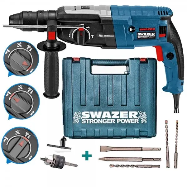 Swazer GREX-2600 2600 W 4.6 J Kırıcı