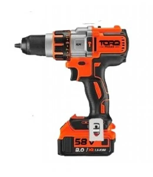 Torq Power XR 58 V 8 Ah Kırmızı Matkap