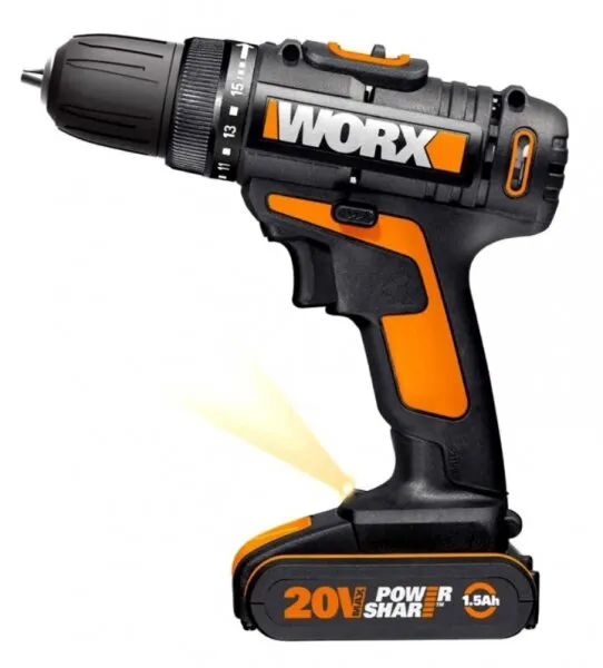 Worx WX101.1 20 V 1.5 Ah Matkap