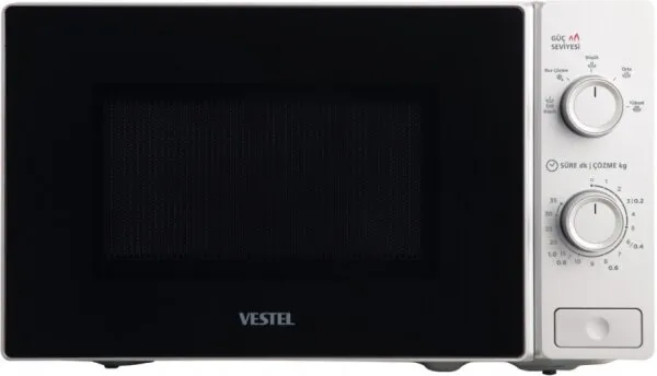 Vestel MD-20 YMB Beyaz Mikrodalga Fırın