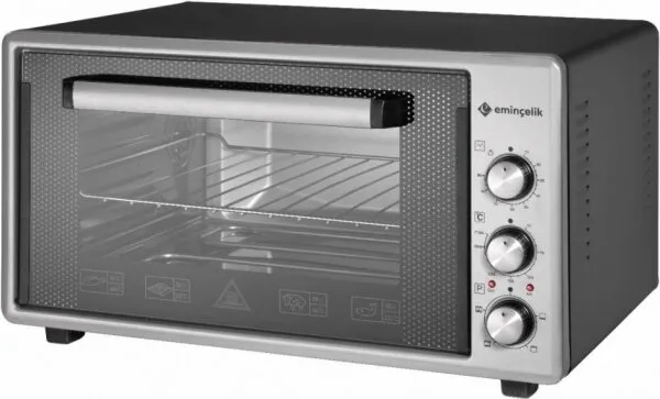 Eminçelik EO-MO 5045 GB Gri Mini Fırın