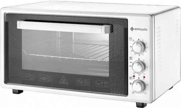 Eminçelik EO-MO 5045 W Beyaz Mini Fırın