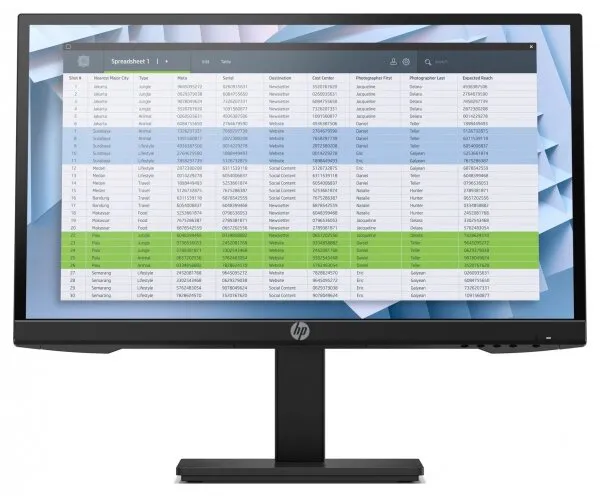 HP P22h G4 (7UZ36AA) (7UZ36AS) Monitör
