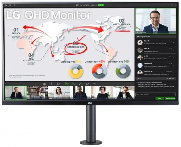LG Ergo 32QP880-B Monitör