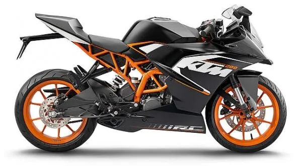 KTM RC 200 Motosiklet