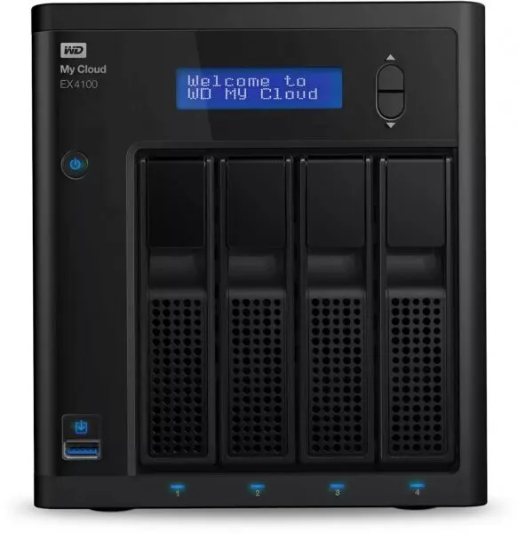 WD My Cloud EX4100 (WDBWZE0000NBK) NAS