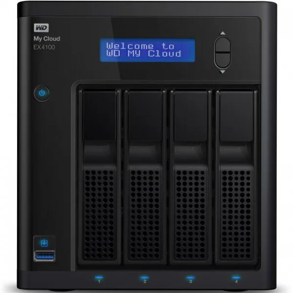 WD My Cloud Expert EX4100 (WDBNFA0080KBK) NAS