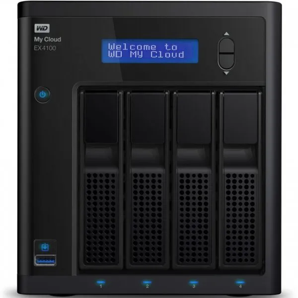 WD My Cloud Expert EX4100 (WDBWZE0160KBK) NAS