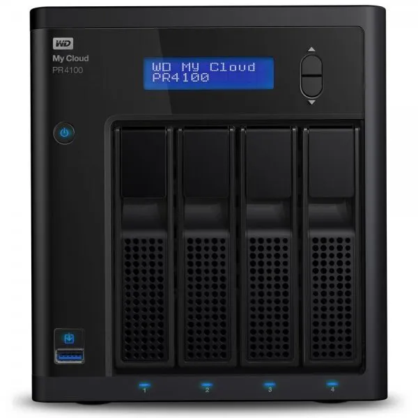 WD My Cloud Pro PR4100 (WDBNFA0080KBK) NAS