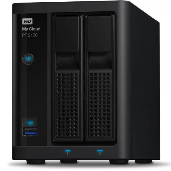 WD My Cloud Pro Series PR2100 (WDBBCL0080JBK) NAS