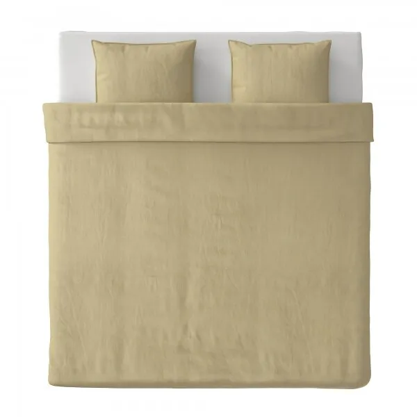 Ikea Angslilja 240x220 cm Bej / Yeşil (504.907.89) Nevresim Takımı