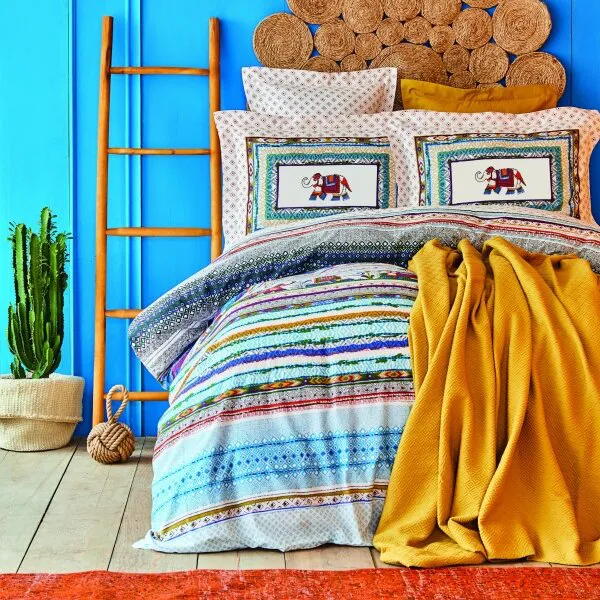 Karaca Home Perez 160x220 cm (200.18.01.0035) Nevresim Takımı