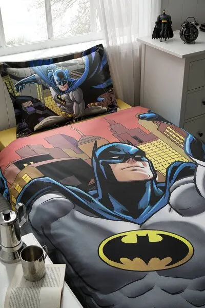 Özdilek Batman Yellow Lisanslı 160x220 cm Nevresim Takımı