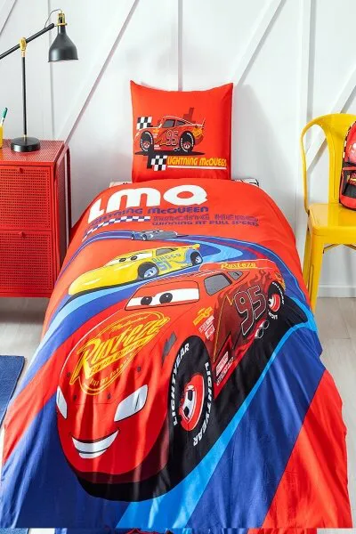 Özdilek Cars Racing Hero Disney Lisanslı 160x220 cm Nevresim Takımı