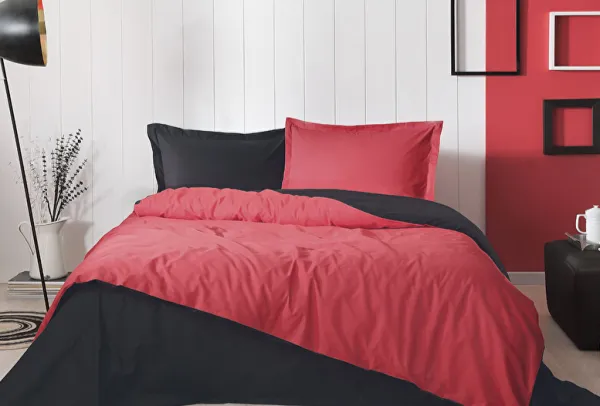 Özdilek Colormix 200x220 cm Kırmızı Nevresim Takımı