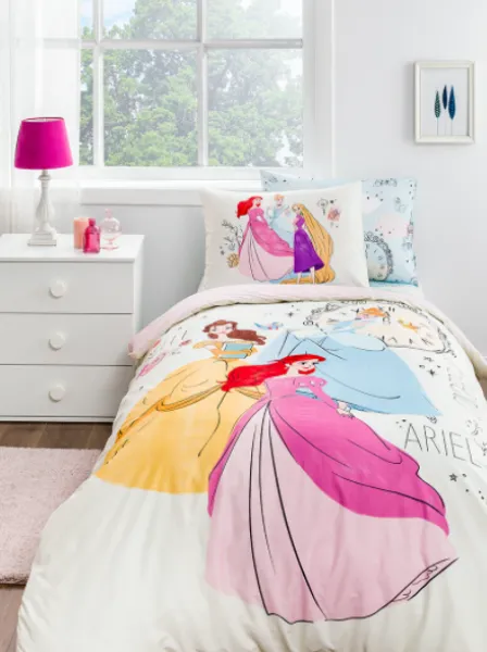 Özdilek Princess Time Disney Lisanslı 160x220 cm Nevresim Takımı