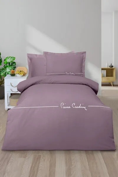 Pierre Cardin Deluxe Mia 160x220 cm Mürdüm Nevresim Takımı