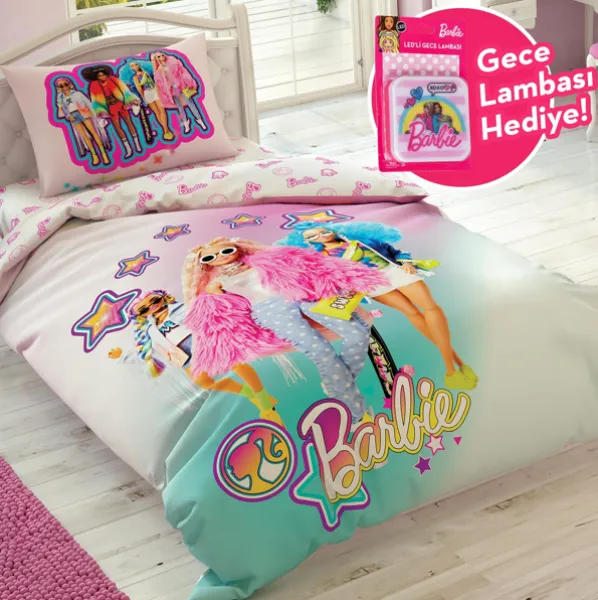 Taç Barbie Extra 160x220 cm (60271326) Nevresim Takımı