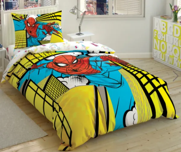 Taç Spiderman Exciting Jump 160x220 cm (1000037662) Nevresim Takımı