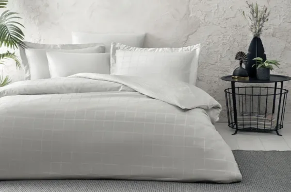 Yataş Bedding Destra XL 240x220 cm Gri Nevresim Takımı