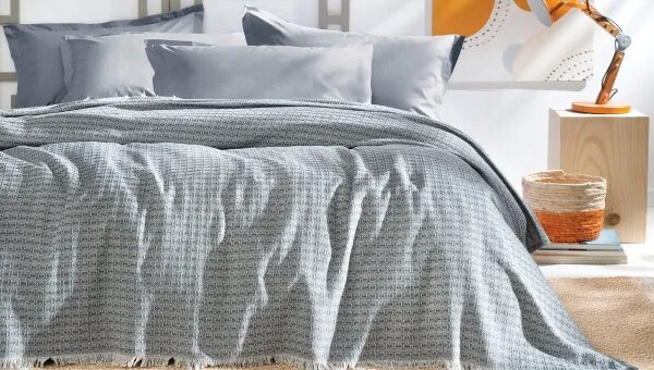 Yataş Bedding Marita 160x230 cm Gri Nevresim Takımı