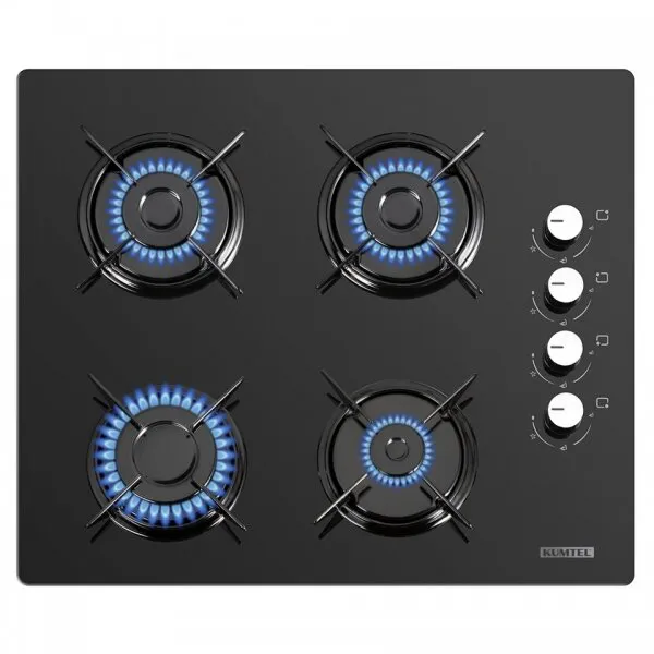 Kumtel KO-40 TSHDF Oval Siyah Solo (Set Üstü) Ocak