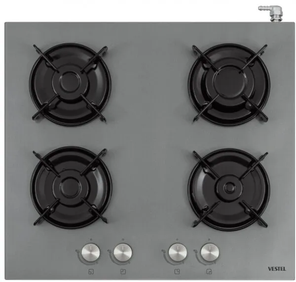 Vestel SO 6114 YG Gri Solo (Set Üstü) Ocak